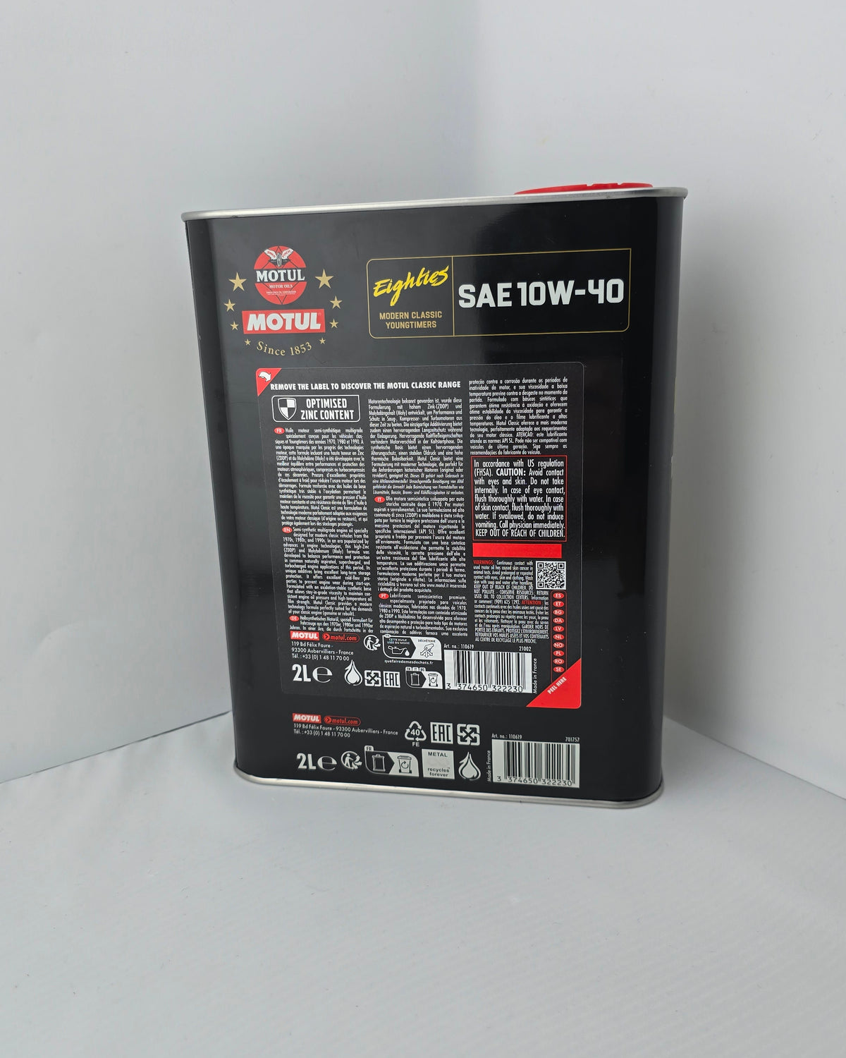 MOTUL 10W-40 Classic Eighties
