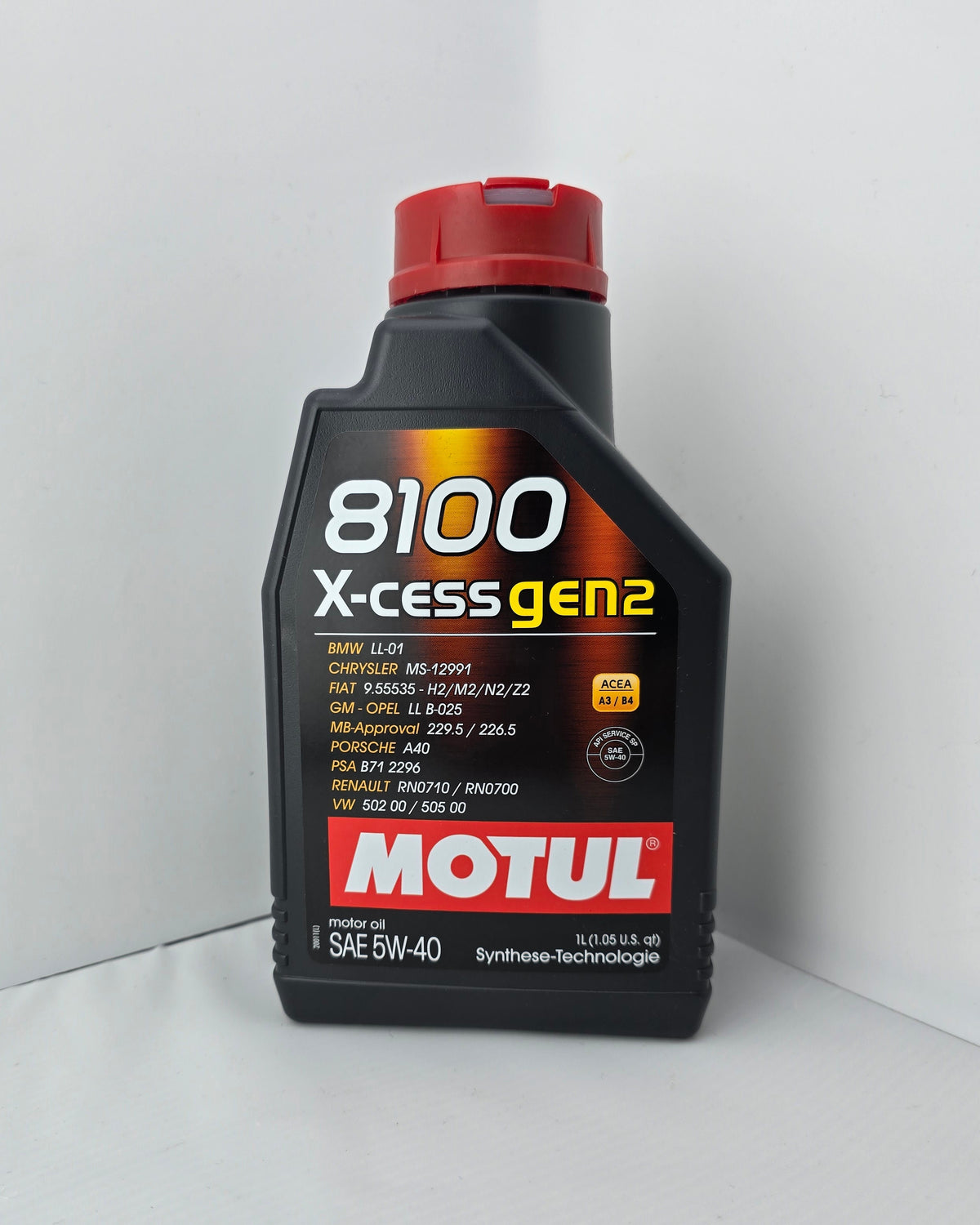 MOTUL SAE 5W-40 8100 X-cess gen2