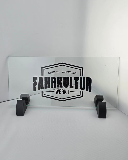 Front.- und Seitenscheibenaufkleber "LOGO" 400mm x 270mm